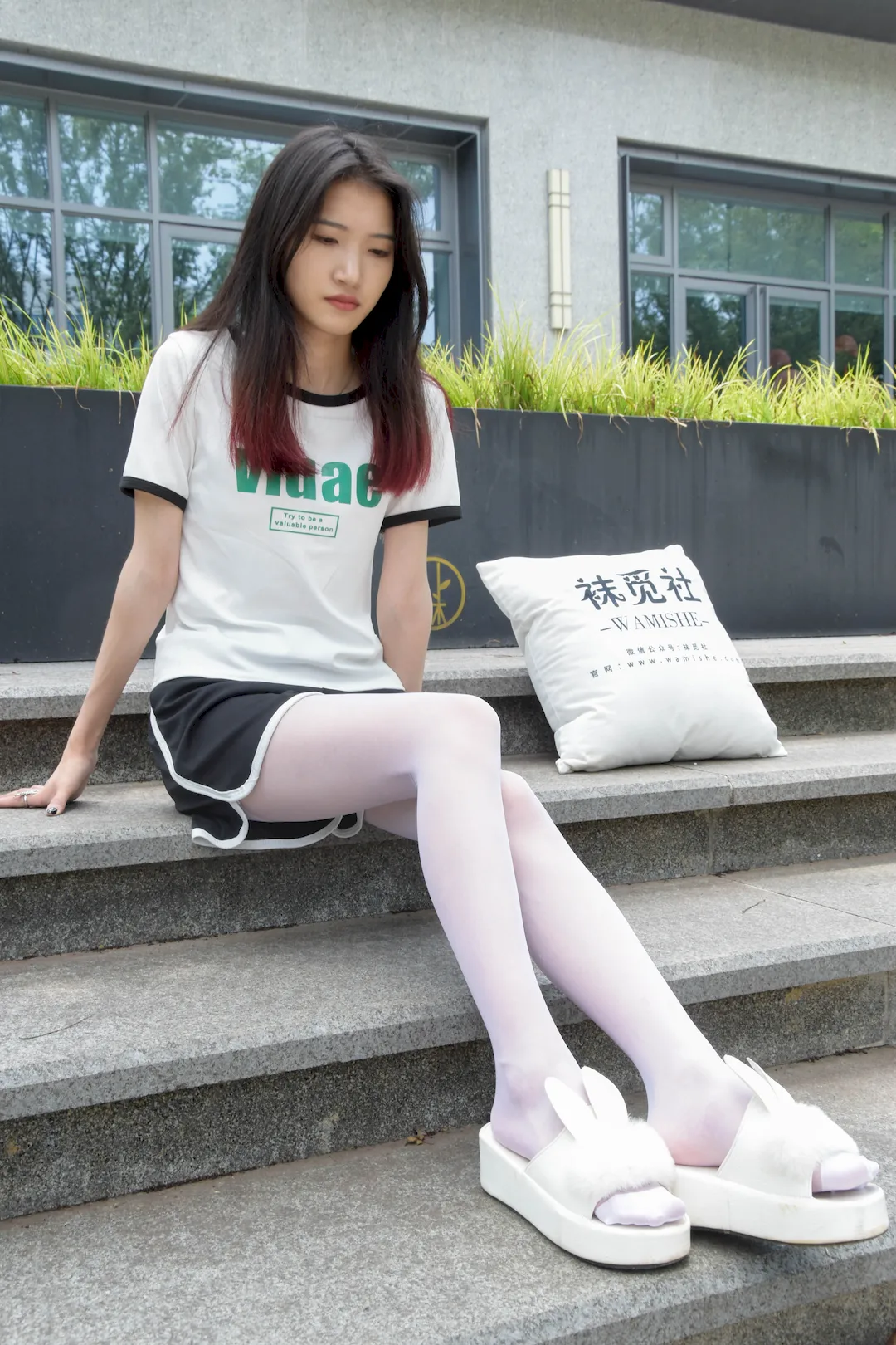 袜觅社 NO.028 奶茶[77P/1V/7.30GB]插图1