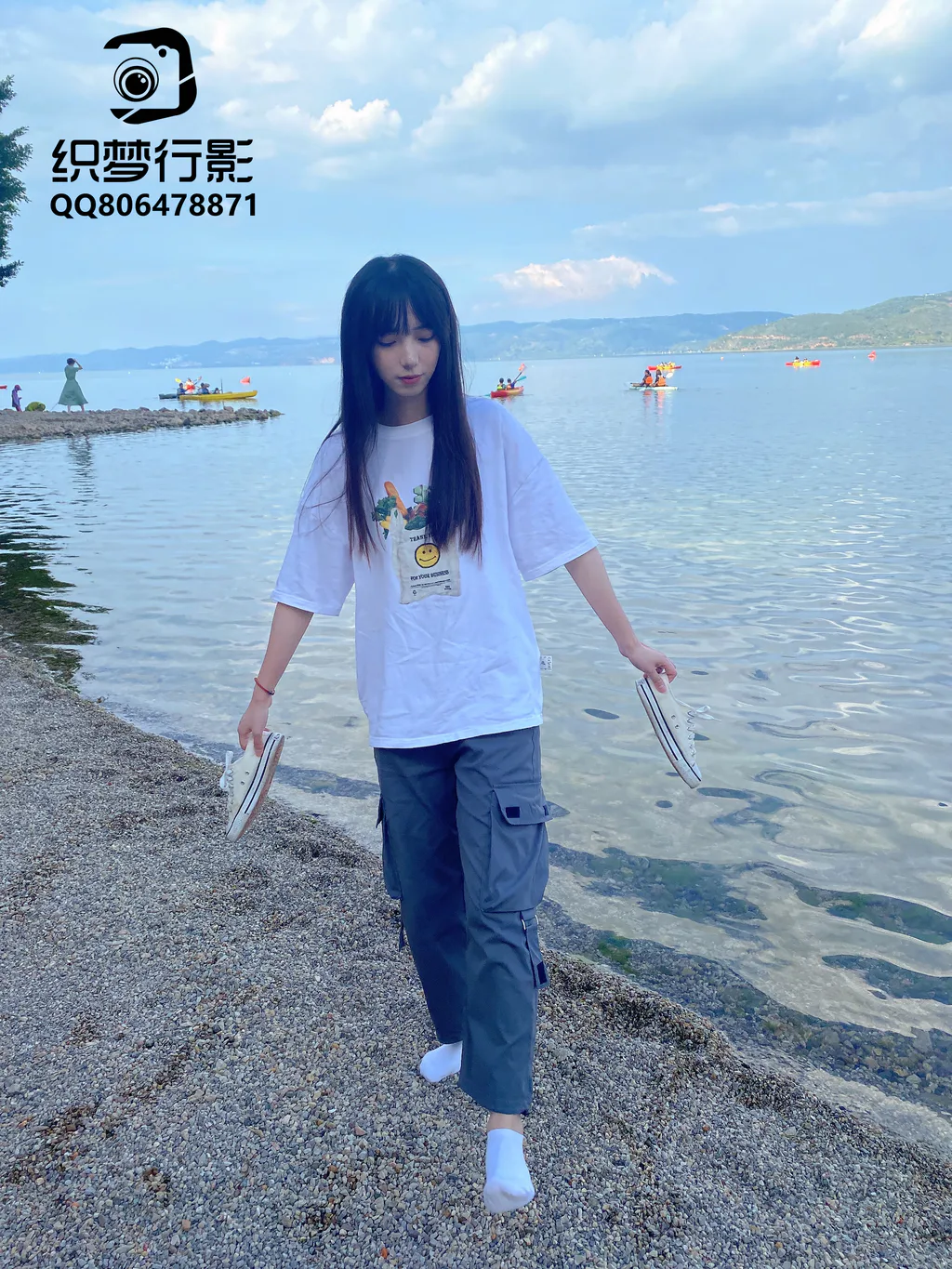 织梦映像 124 网红续拍-洛水之畔伊人醉图包+视频普通版[100P/1V/1.72G]插图1