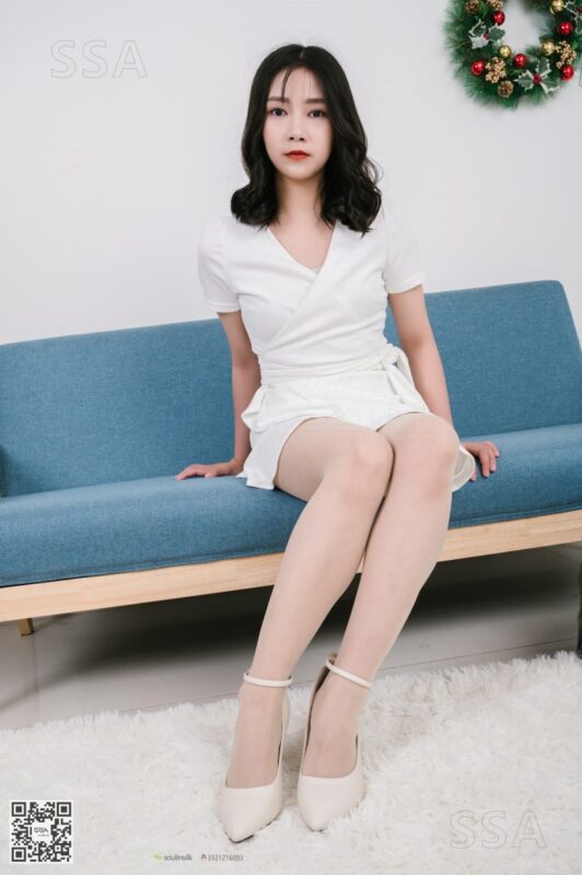 SSA丝社 第155期：阿花 白色连衣裙穿搭示范 [98P/92M]-无料摄影圈