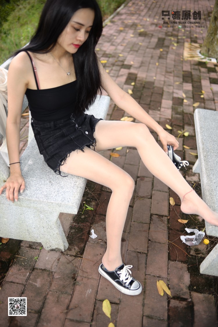 图片[2]-[只糖棉袜]NO.016 文文－帆布鞋搭配肉丝！[189P/464MB]-无料摄影圈