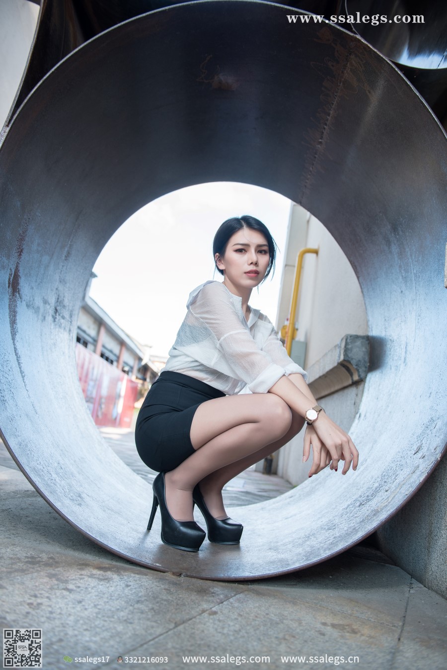 图片[2]-[SSA丝社]超清写真 NO.021 混血美女 芷沫 浪漫咖啡色丝袜街拍 [99P/1.26GB]-无料摄影圈