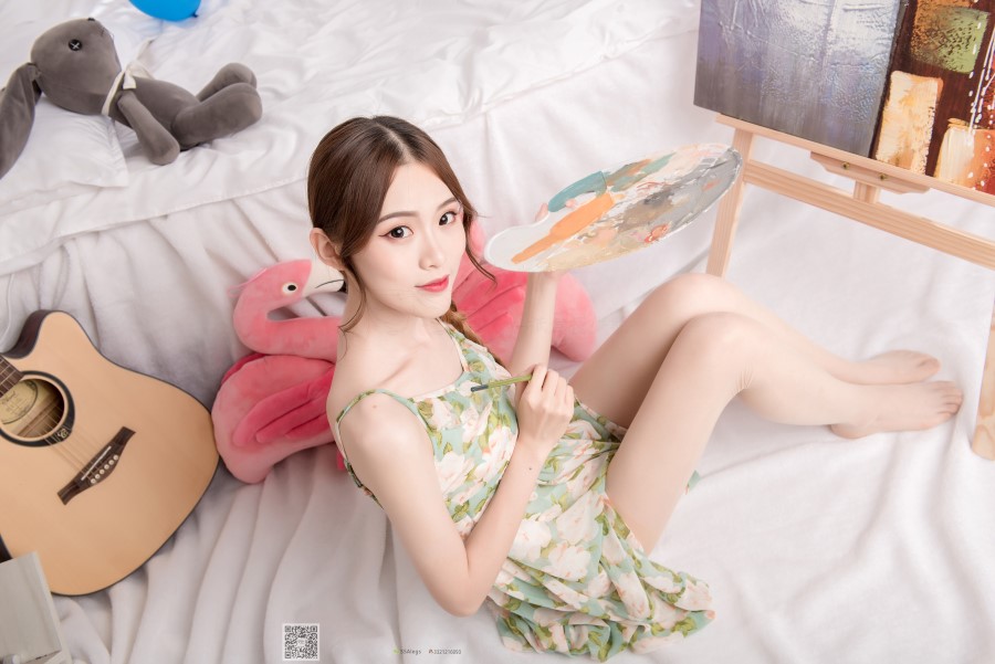 图片[2]-[SSA丝社]超清写真 NO.022 琪琪 化身灵魂画师肉丝美足特写 [99P/971MB]-无料摄影圈
