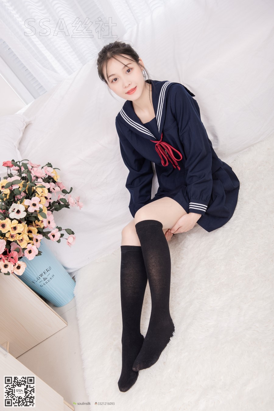 图片[2]-[SSA丝社]超清写真 NO.142 丽萍 JK制服的穿搭示范 [133P/1.61GB]-无料摄影圈