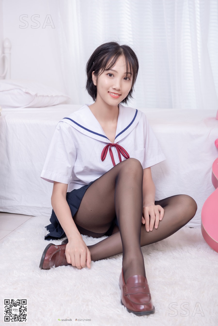 图片[1]-[SSA丝社]超清写真 NO.169 小佩 JK制服黑丝 [148P/1.69GB]-无料摄影圈