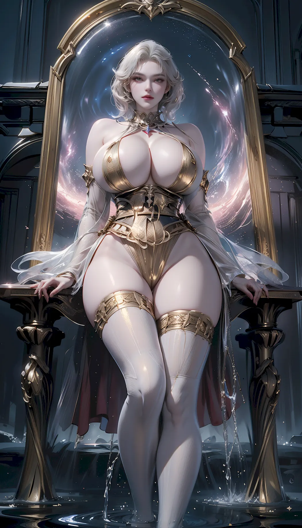 图片[2]-AI绘画 1171 吞噬星空-九皇女金色內衣[194P/1095M]-无料摄影圈
