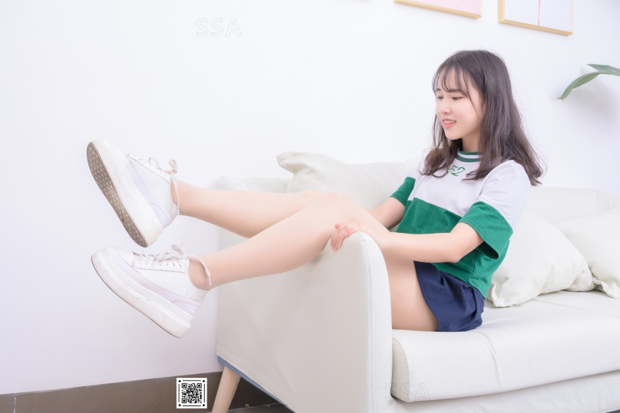 图片[2]-[SSA丝社]超清写真 NO.215 小夏 齐臀短裙（上）[99P/1.23GB]-无料摄影圈