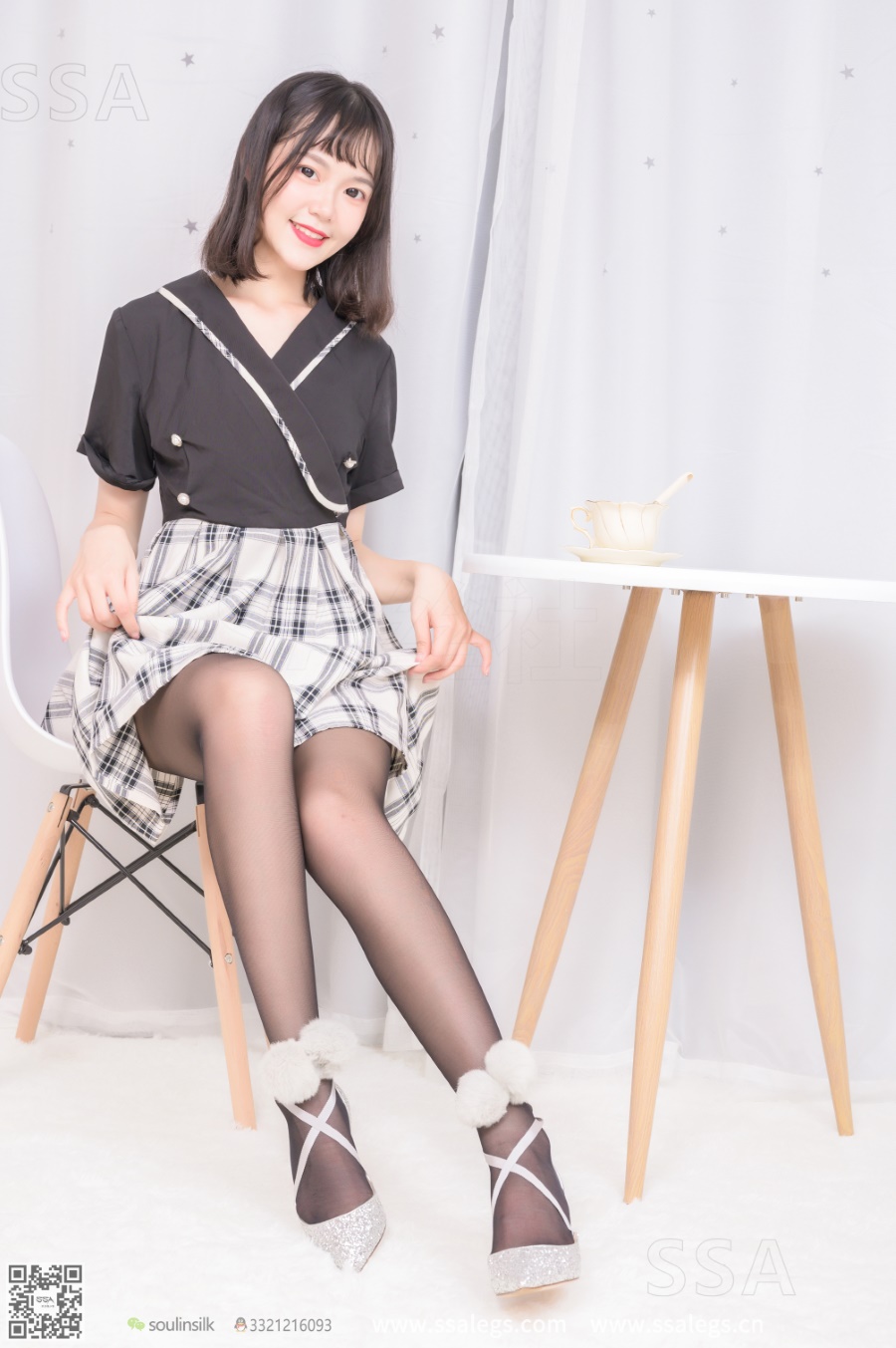 图片[1]-[SSA丝社]超清写真 NO.261 阳阳阳光少女的银色高跟鞋(上) [122P/1.41GB]-无料摄影圈