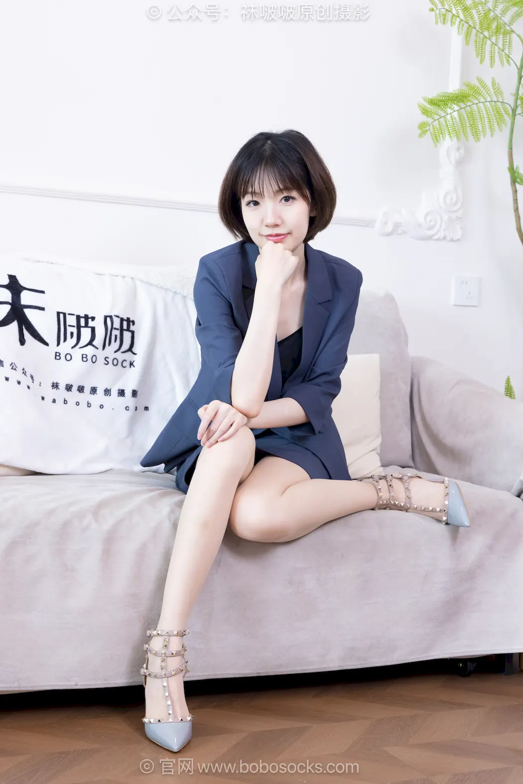 图片[2]-[BoBoSocks袜啵啵]NO.769 小甜豆-高跟鞋、平底鞋、薄肉丝、薄白丝、裸足、ol制服[153P/1V/5.68GB]-无料摄影圈
