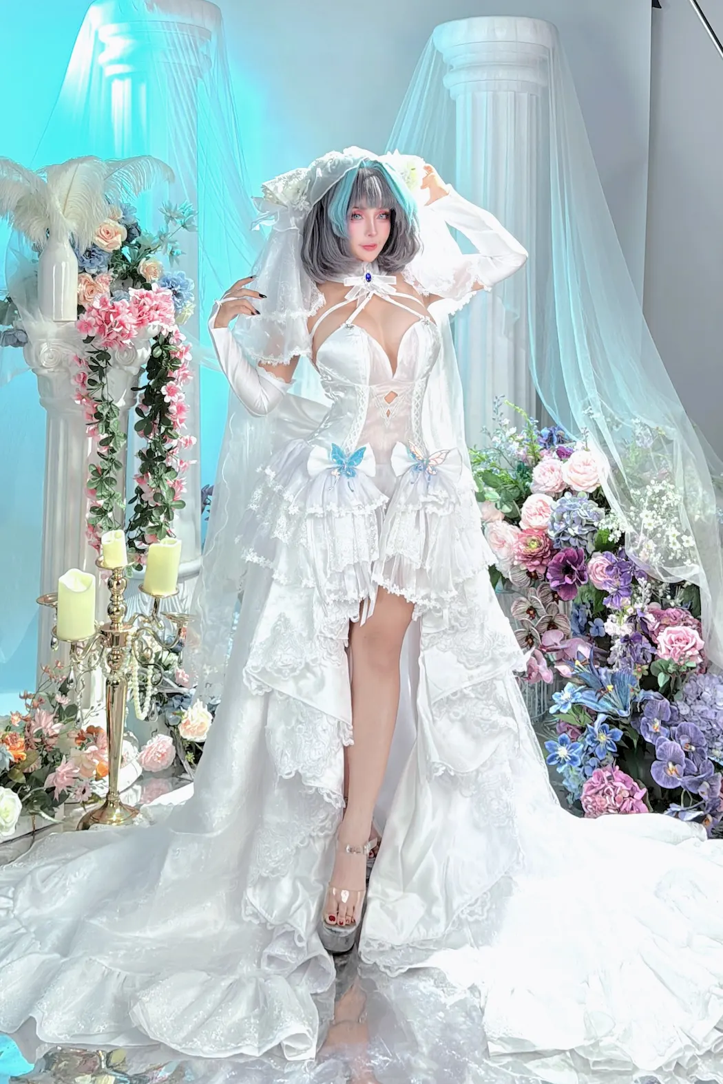 Sayo Momo NO.060 - Bride Cheshire[20P/165MB]-无料摄影圈