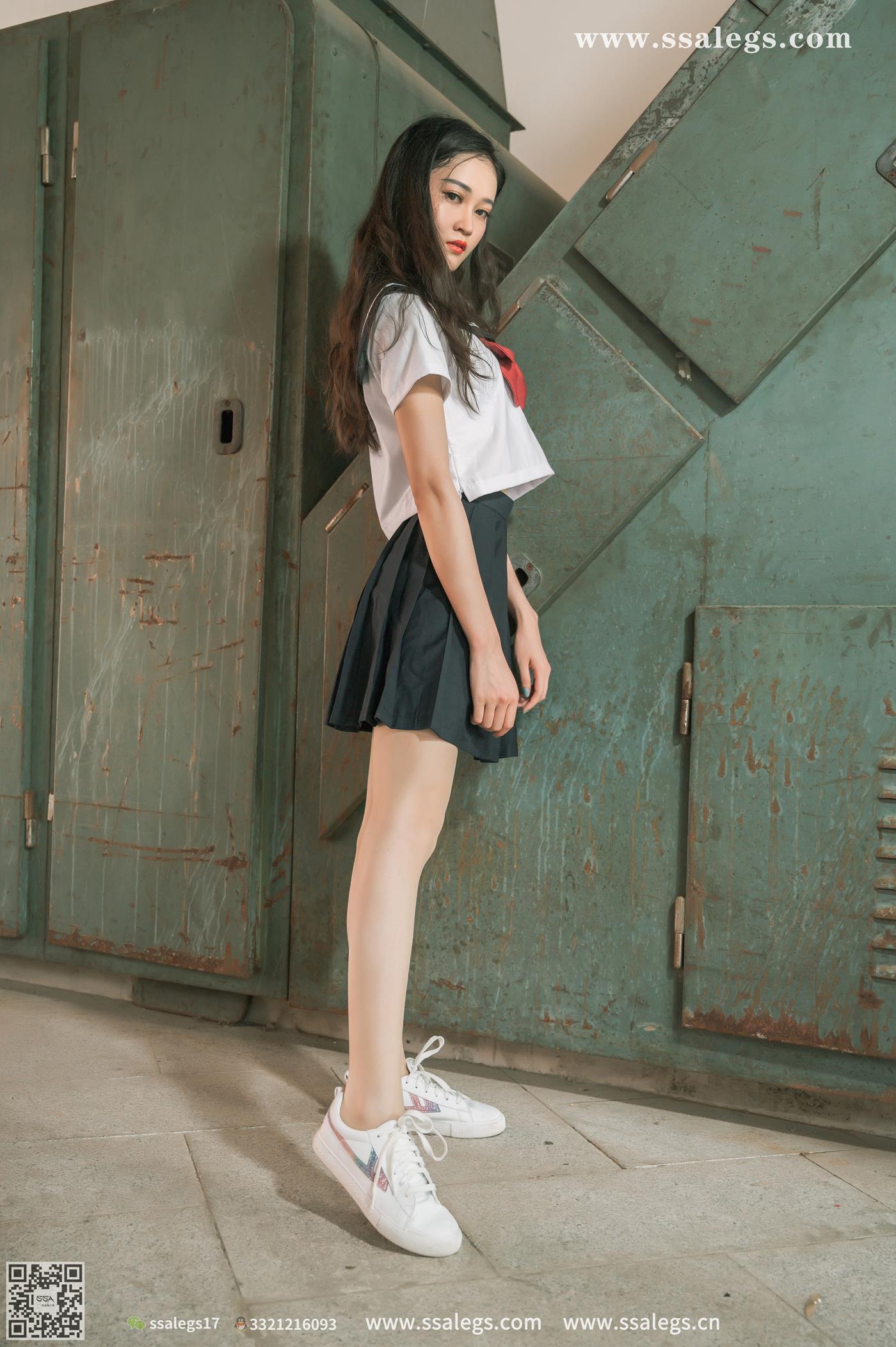 图片[1]-[SSA丝社]超清写真 NO.421 漫漫白色jk制服肉丝写真(上)[135P/1.94GB]-无料摄影圈