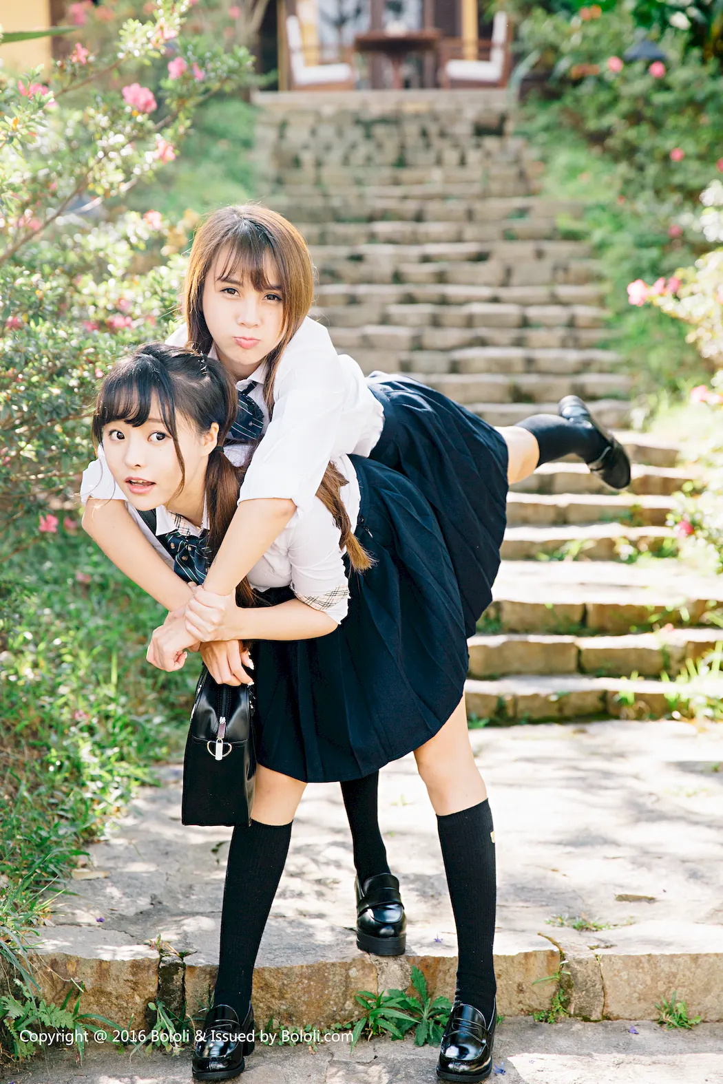 [Bololi波萝社]新刊 2017.02.06 BOL.023 柳侑绮 夏美酱 七宝VS夏美[37+1P/448M]-无料摄影圈