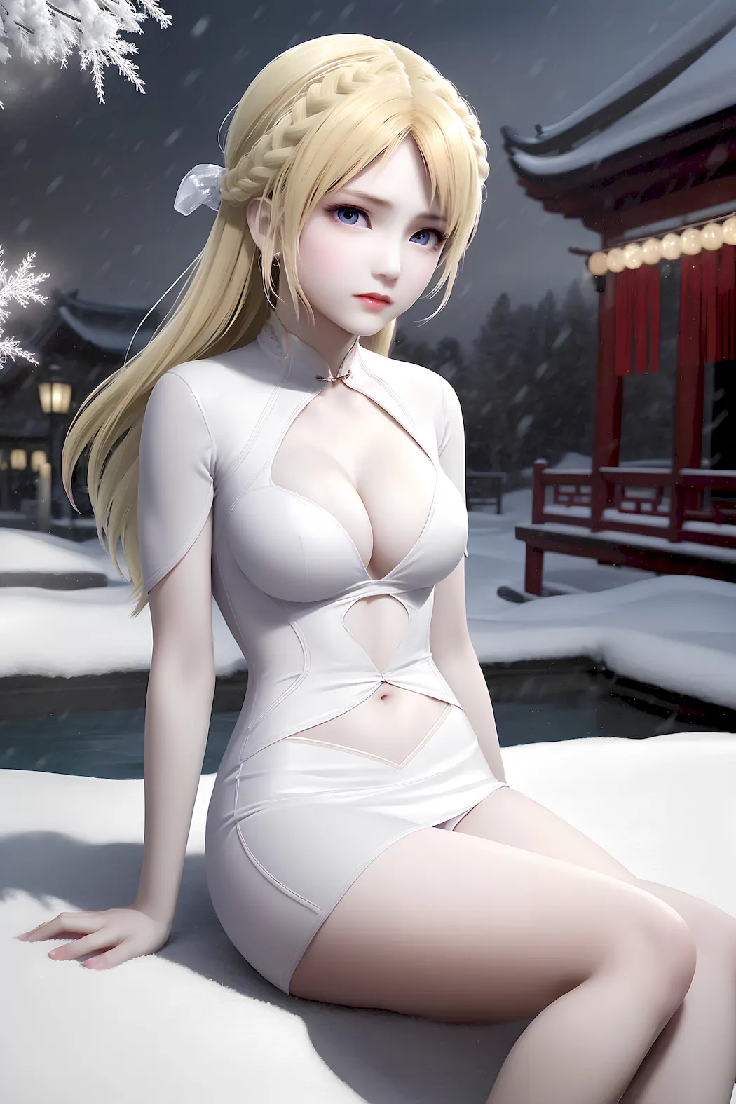 AI绘画 1181 斗罗大陆-千仞雪[5P/25M]-无料摄影圈
