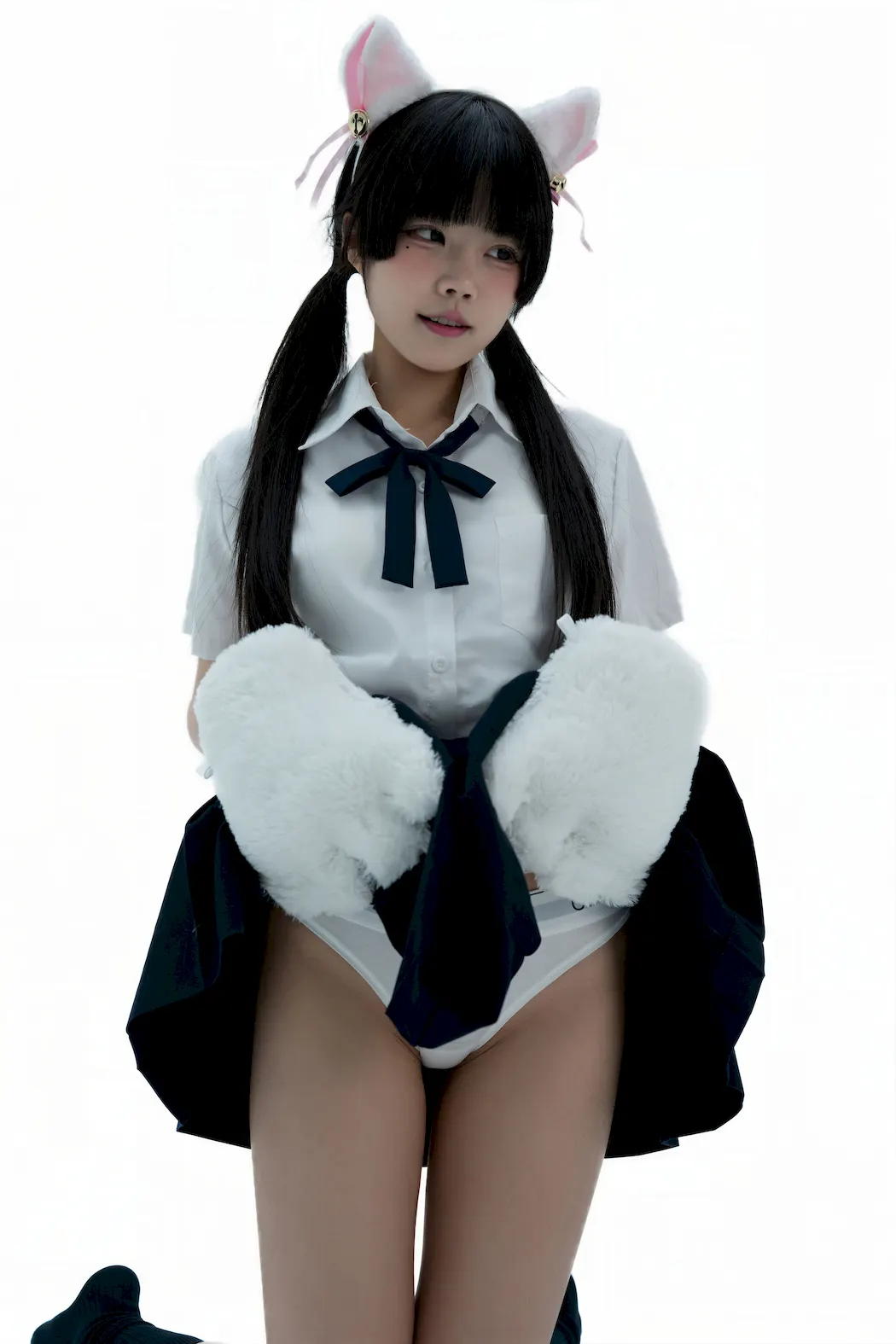 清水凪 NO.026 - 后辈的制服2[90P/835MB]-无料摄影圈