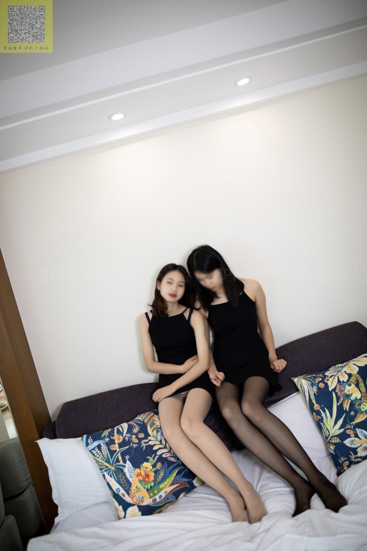 图片[1]-[LSS山茶摄影] NO.131 肉丝黑丝最美姐妹花 [95P/225MB]-无料摄影圈