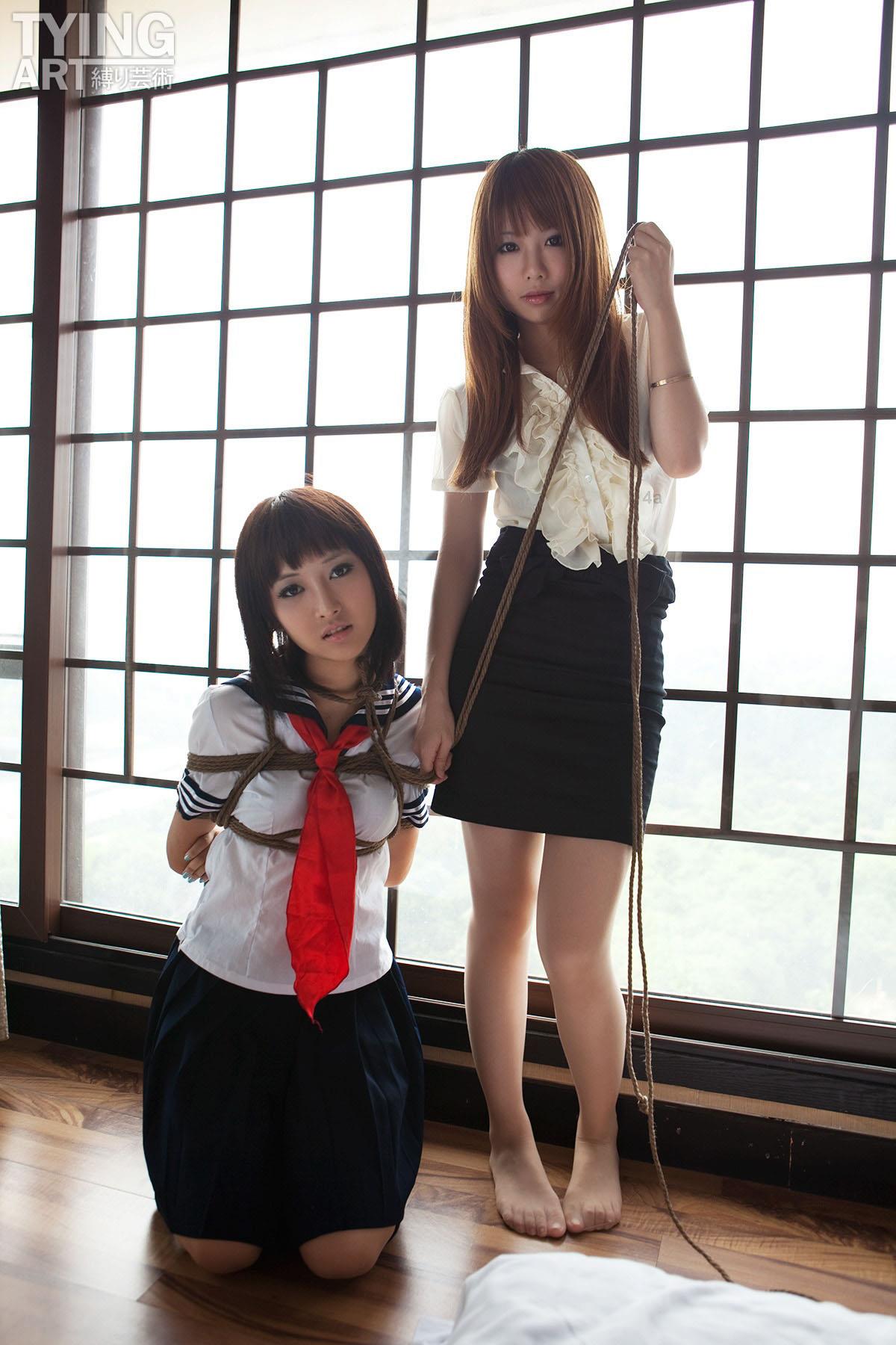 图片[1]-[禁忌摄影]Taboo-love NO.091 TyingArt 縛リ芸術 Dimdim & Shiryl OL & School Girl 1[26P/7.04MB]-无料摄影圈