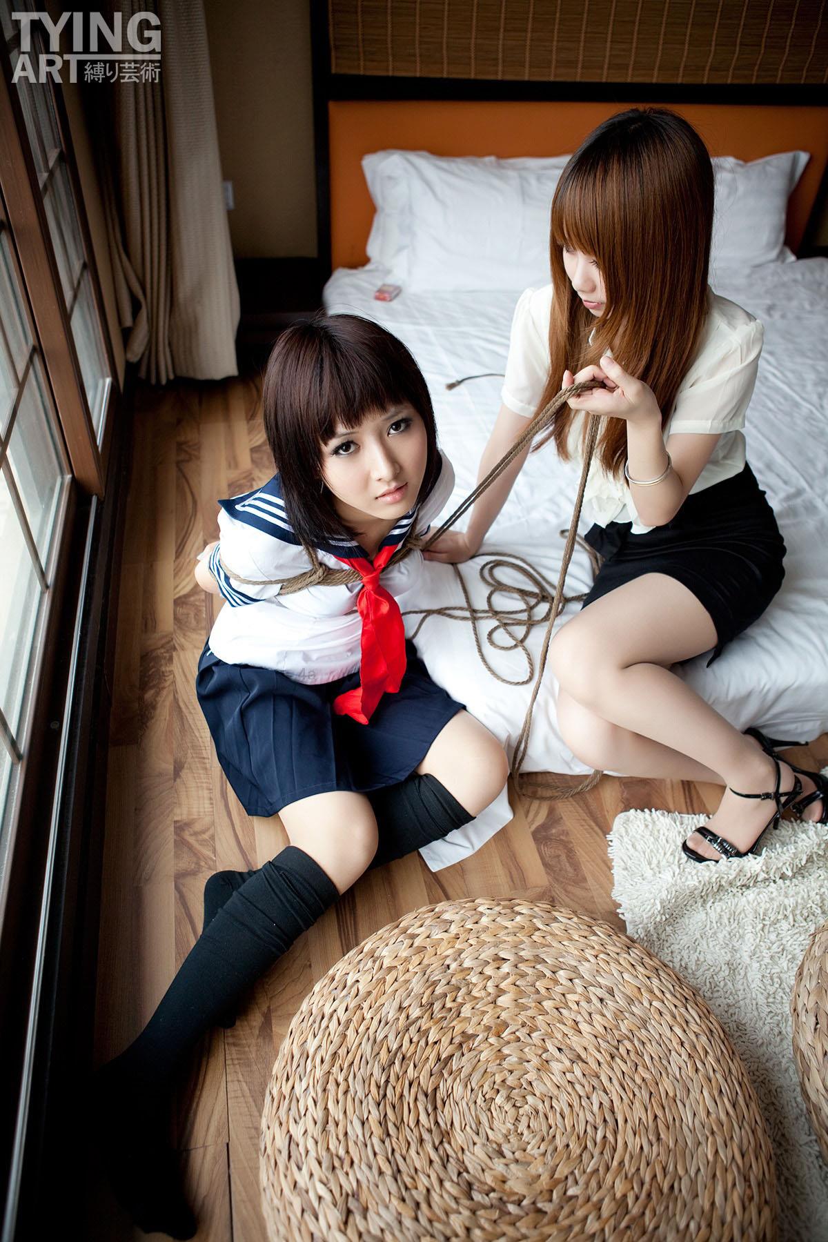 图片[2]-[禁忌摄影]Taboo-love NO.091 TyingArt 縛リ芸術 Dimdim & Shiryl OL & School Girl 1[26P/7.04MB]-无料摄影圈
