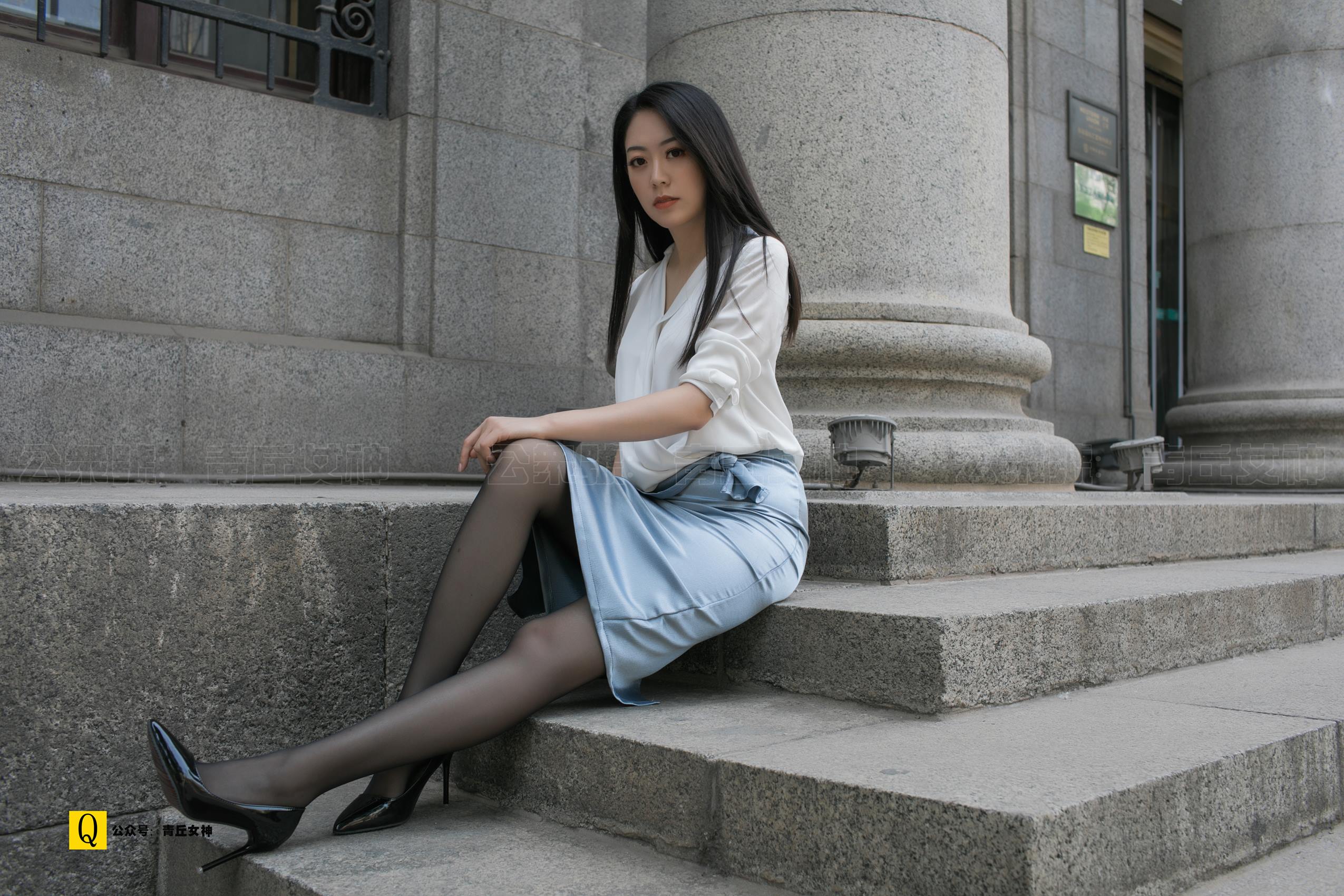 图片[2]-[青丘女神] 2019.05.20 140 妮妮 金融街 [156P/1V/2.92G]-无料摄影圈