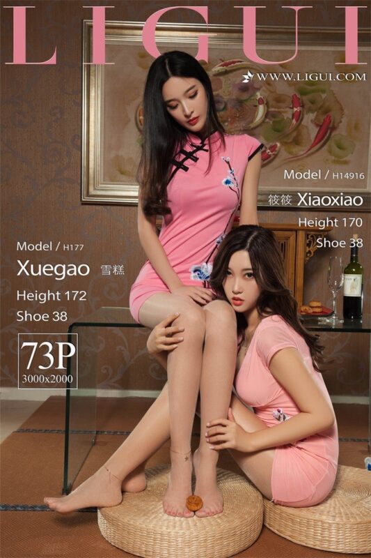 [Ligui丽柜] 2018.09.24 粉色套餐 Model 雪糕&筱筱 [73+1P/43MB]-无料摄影圈