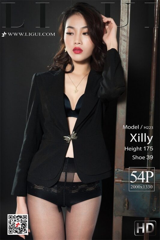[Ligui丽柜] 2018.12.02 逃不掉的黑丝 Model Xilly [54P/77MB]-无料摄影圈