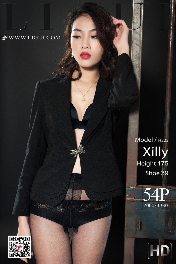 图片[1]-[Ligui丽柜] 2018.12.02 逃不掉的黑丝 Model Xilly [54P/77MB]-无料摄影圈
