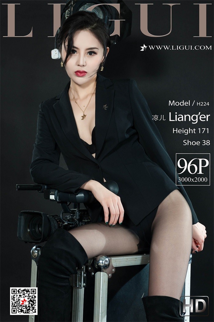 图片[1]-[Ligui丽柜] 2019.02.08 美腿黑丝 Model 凉儿 [97P/95.5MB]-无料摄影圈