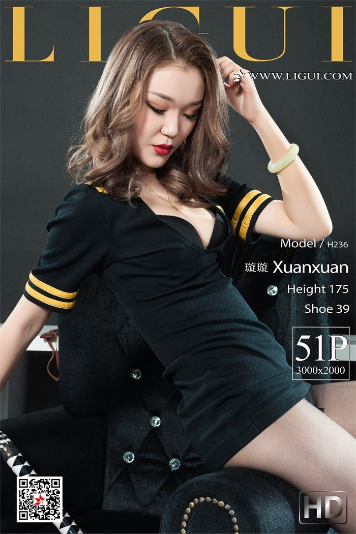 图片[1]-[Ligui丽柜] 2019.02.20 黑丝女王范 Model 璇璇 [61P/52.8MB]-无料摄影圈